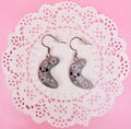 Polymer Clay Kawaii Moon Earrings